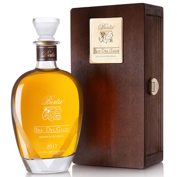 Berta Grappa Bric del Gaian mit Holzkiste 70cl