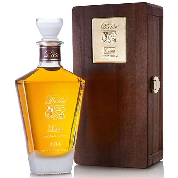Berta Grappa Magia 2008 mit Holzkiste 70cl