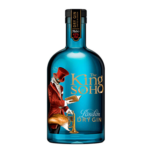The King of Soho London Dry Gin 70cl – Bild 1