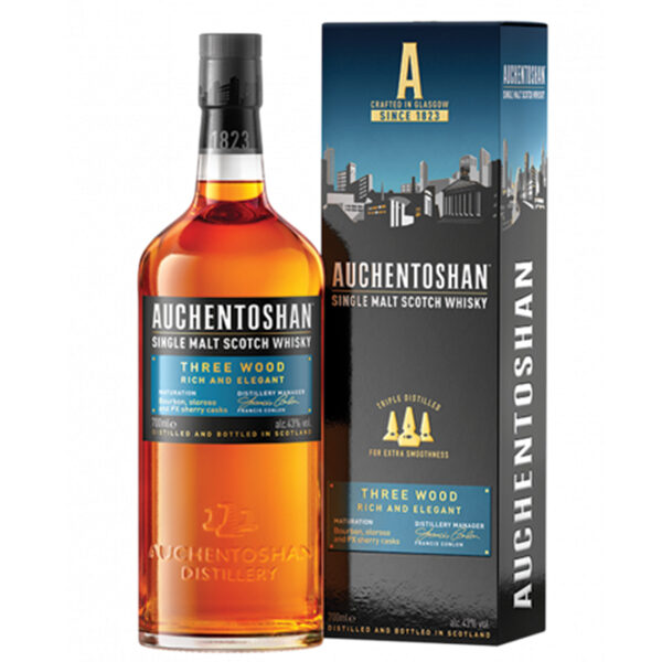 Auchentoshan Three Wood 70cl – Bild 1