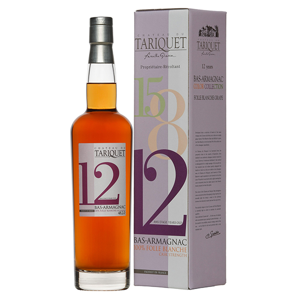 Chateau du Tariquet Armagnac Folle Blanche 12ans 70cl