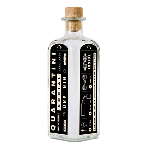 Quarantini Social Dry Gin 50cl – Bild 1