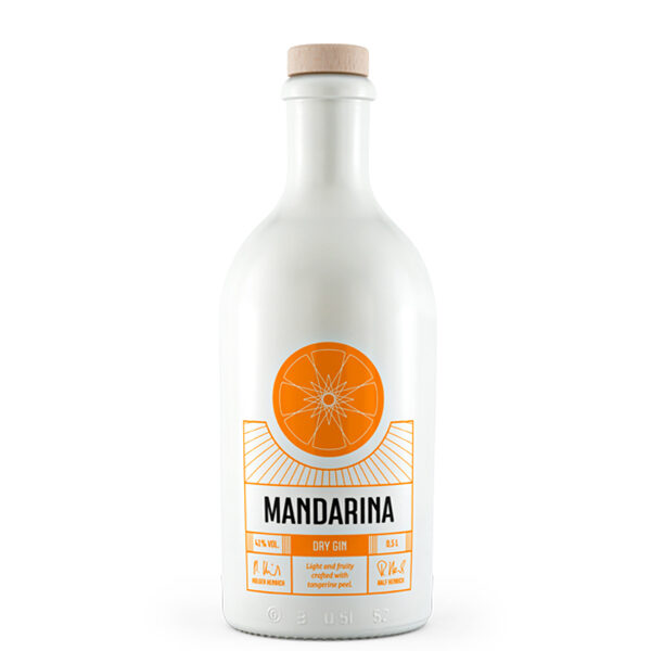 Mandarina Dry Gin 50cl – Bild 1