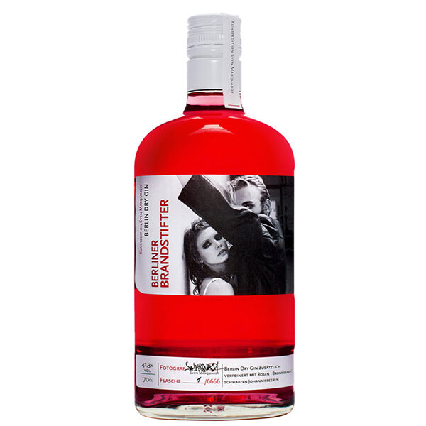 Berliner Brandstifter Dry Gin Kunstedition 70cl – Bild 1