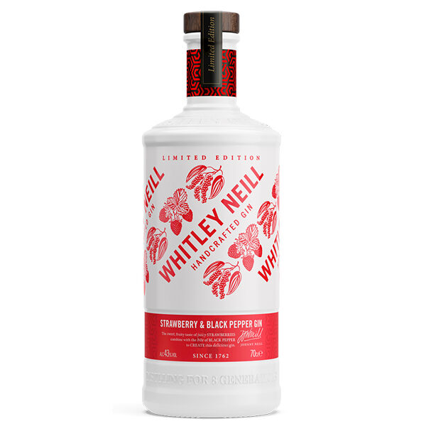 Whitley Neill Strawberry Pepper Gin 70cl – Bild 1