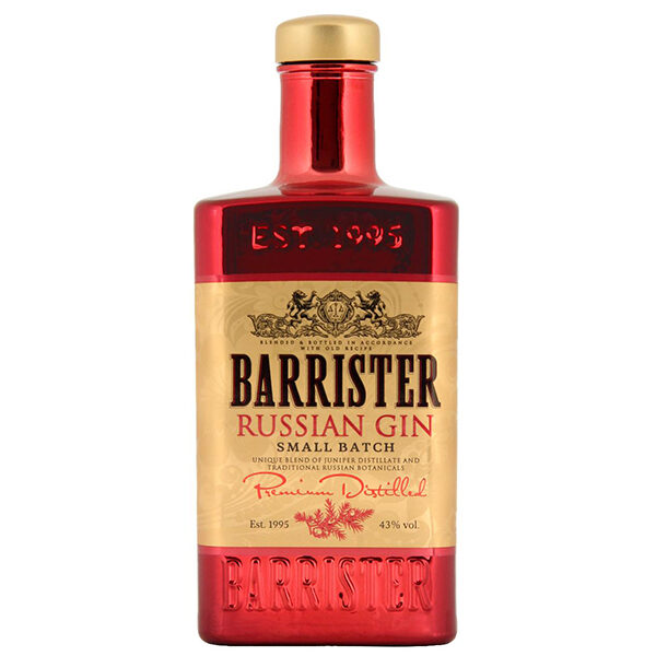 Barrister Russian Gin Small Batch 70cl – Bild 1