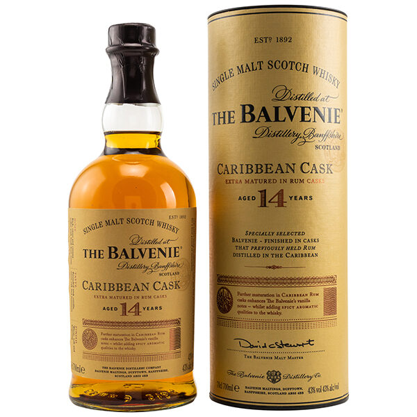 The Balvenie Caribbean Cask 14 Years Single Malt Whisky 70cl – Bild 1