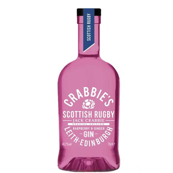 Crabbie's Scottish Rugby Raspberry & Ginger Gin 70cl – Bild 1