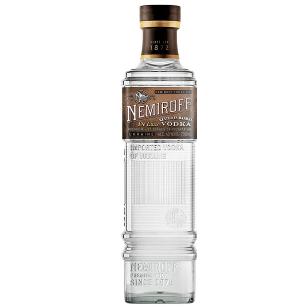 Nemiroff de Luxe Rested in Barrel Vodka 70cl – Bild 1