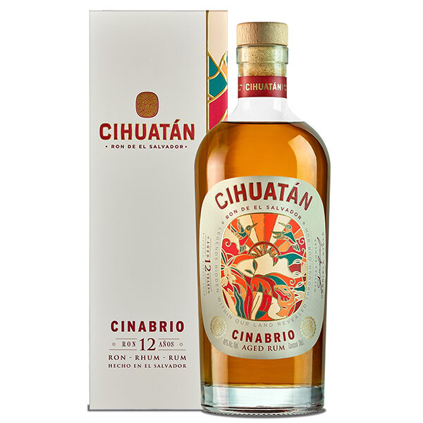 Ron Cihuatán Cinabrio 12 Years Rum 70cl – Bild 1