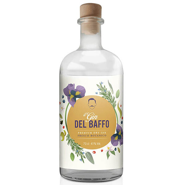 Il Gin del Baffo Fresco Botanico 70cl – Bild 1