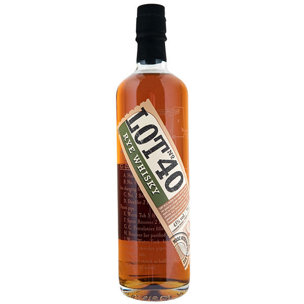 LOT 40 Canadian Rye Whisky 70cl – Bild 1