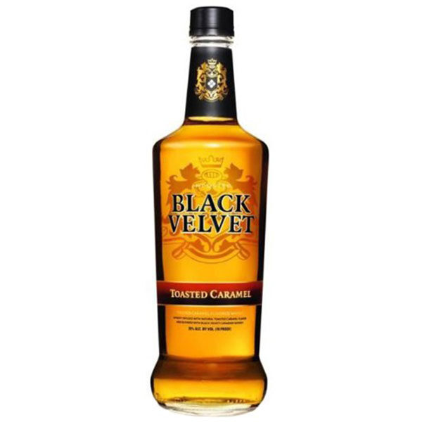 Black Velvet Toasted Caramel Whisky Liqueur 100cl – Bild 1