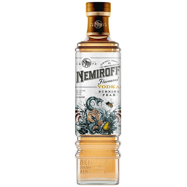 Nemiroff Burning Pear Vodka 70cl – Bild 1