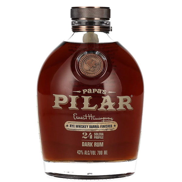 Papa's-Pilar-24-Solera-Profile-Dark-Rum-RYE-Whiskey-Barrel-70cl