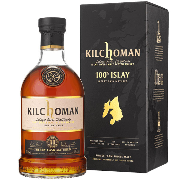 Kilchoman-100%-Islay-11-Jahre-Sherry-Cask-Matured-70cl