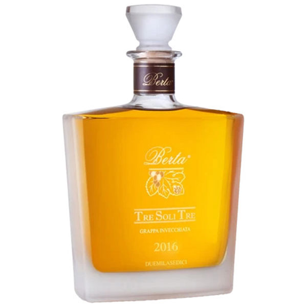 Berta Grappa Tre Solitre ohne Holzkiste 70cl