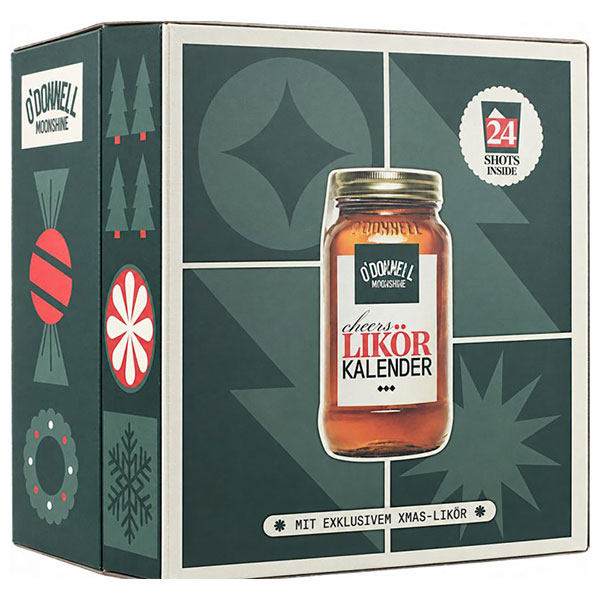O'Donnell Moonshine Shot Likör Adventskalender 2026 51cl