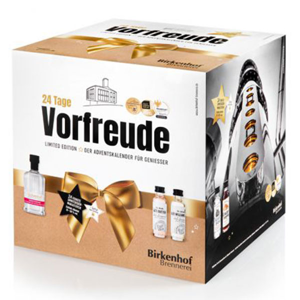 Birkenhof Adventskalender mit 24 Sorten 64cl